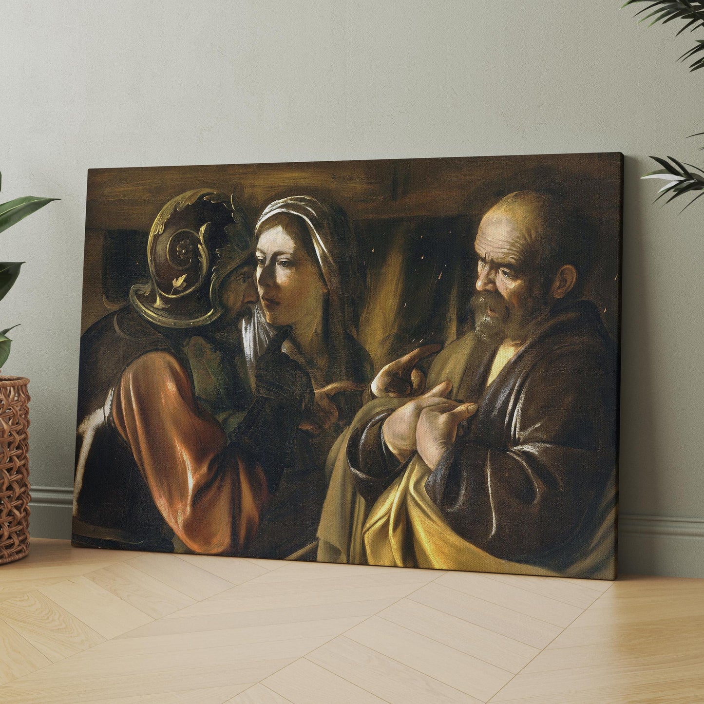 The Denial of Saint Peter by Caravaggio