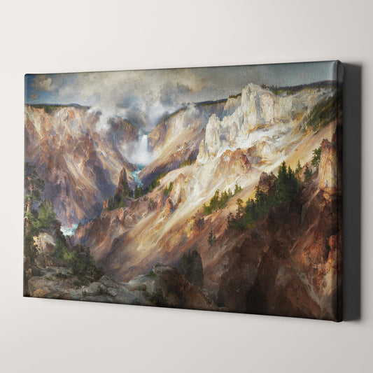 The Grand Canyon of the Yellowstone by Thomas Moran