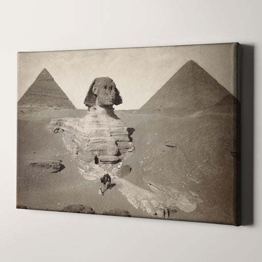 The Great Sphinx And Pyramids Egypt 1878