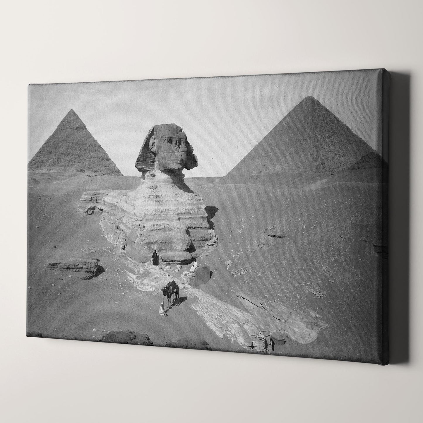 The Great Sphinx & Pyramids, Egypt 1878