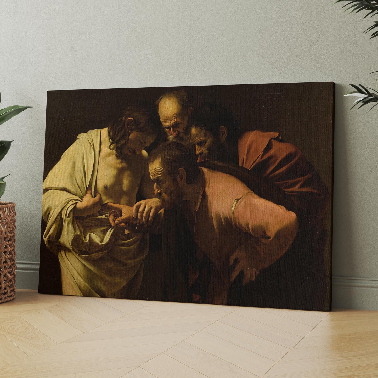 The Incredulity of Saint Thomas by Caravaggio