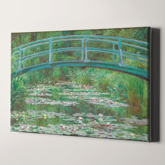 The Japanese Footbridge (1899) by Claude Monet