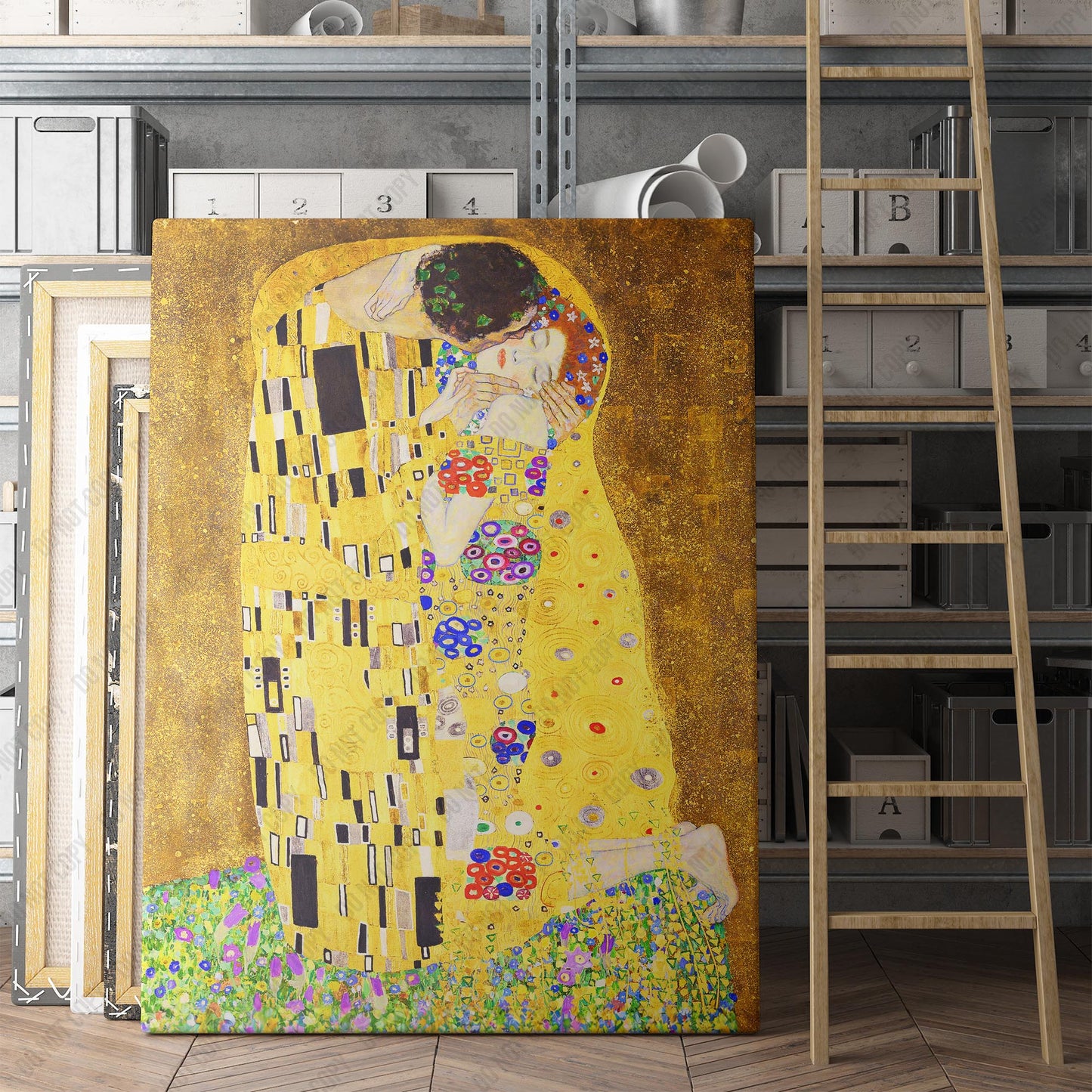 The Kiss by Gustav Klimt