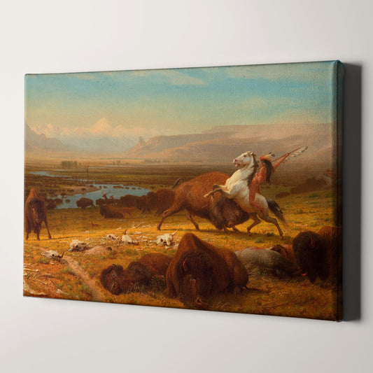 The Last of the Buffalo (1888) by Albert Bierstadt