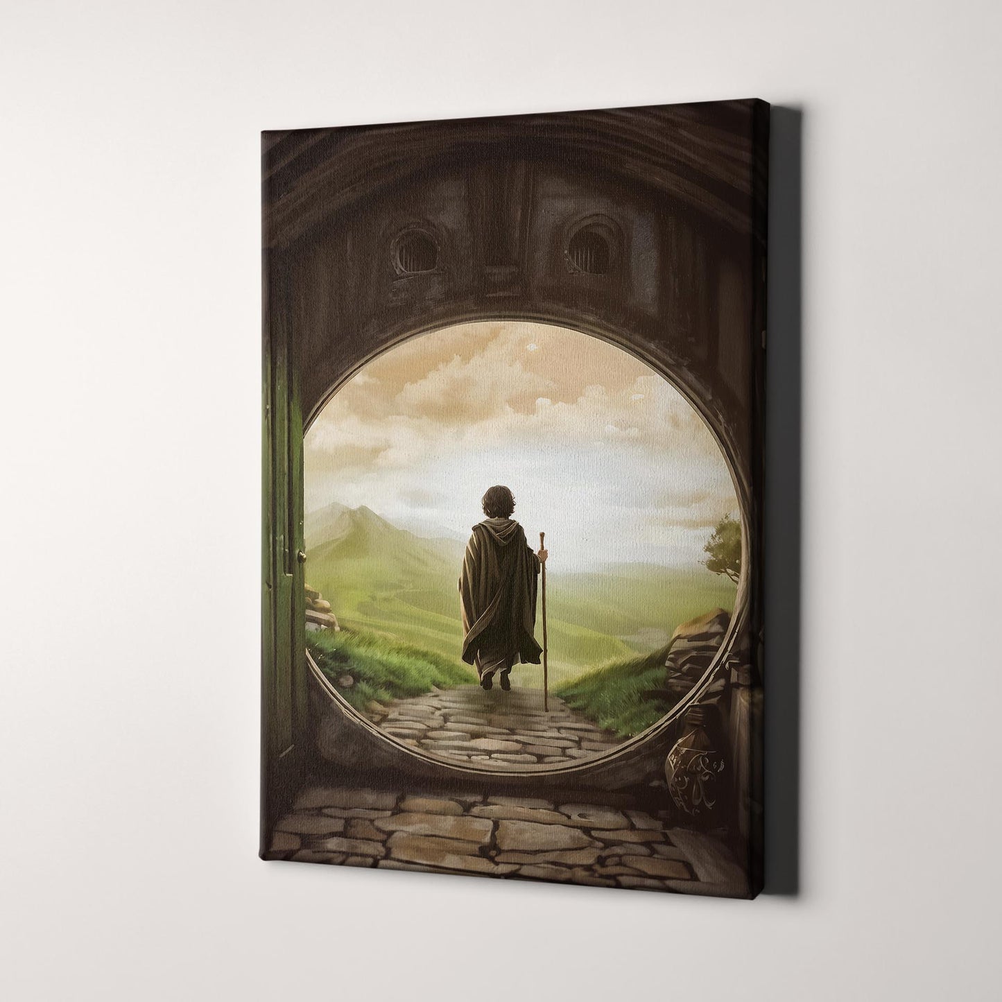 The Lord Of The Rings: Frodo Heading Out His Front Door