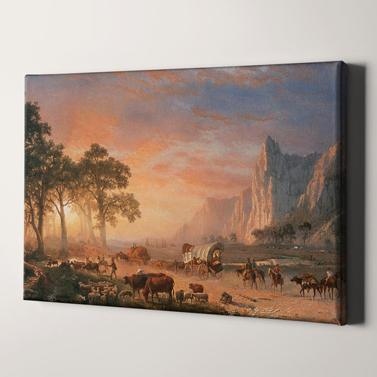 Emigrants Crossing the Plains (1869) by Albert Bierstadt