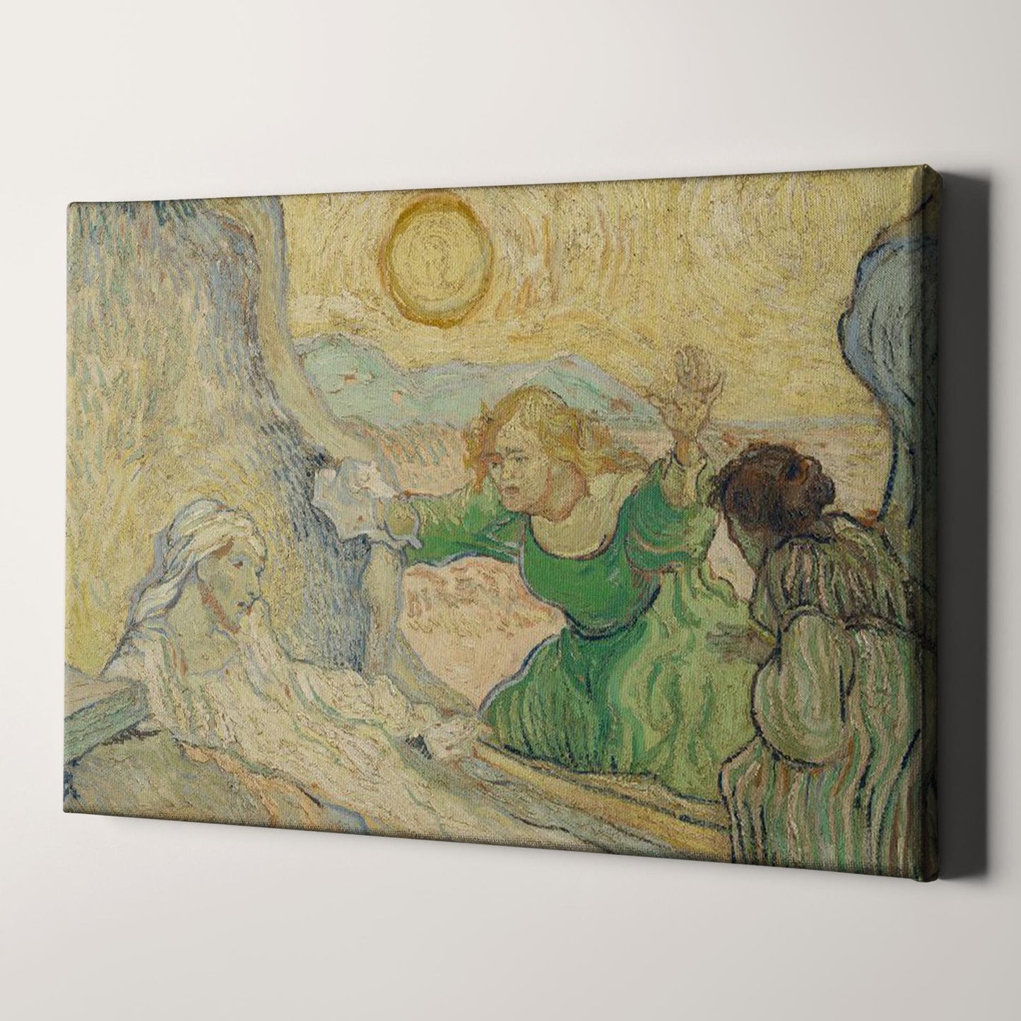 The Raising of Lazarus (1890) by Van Gogh