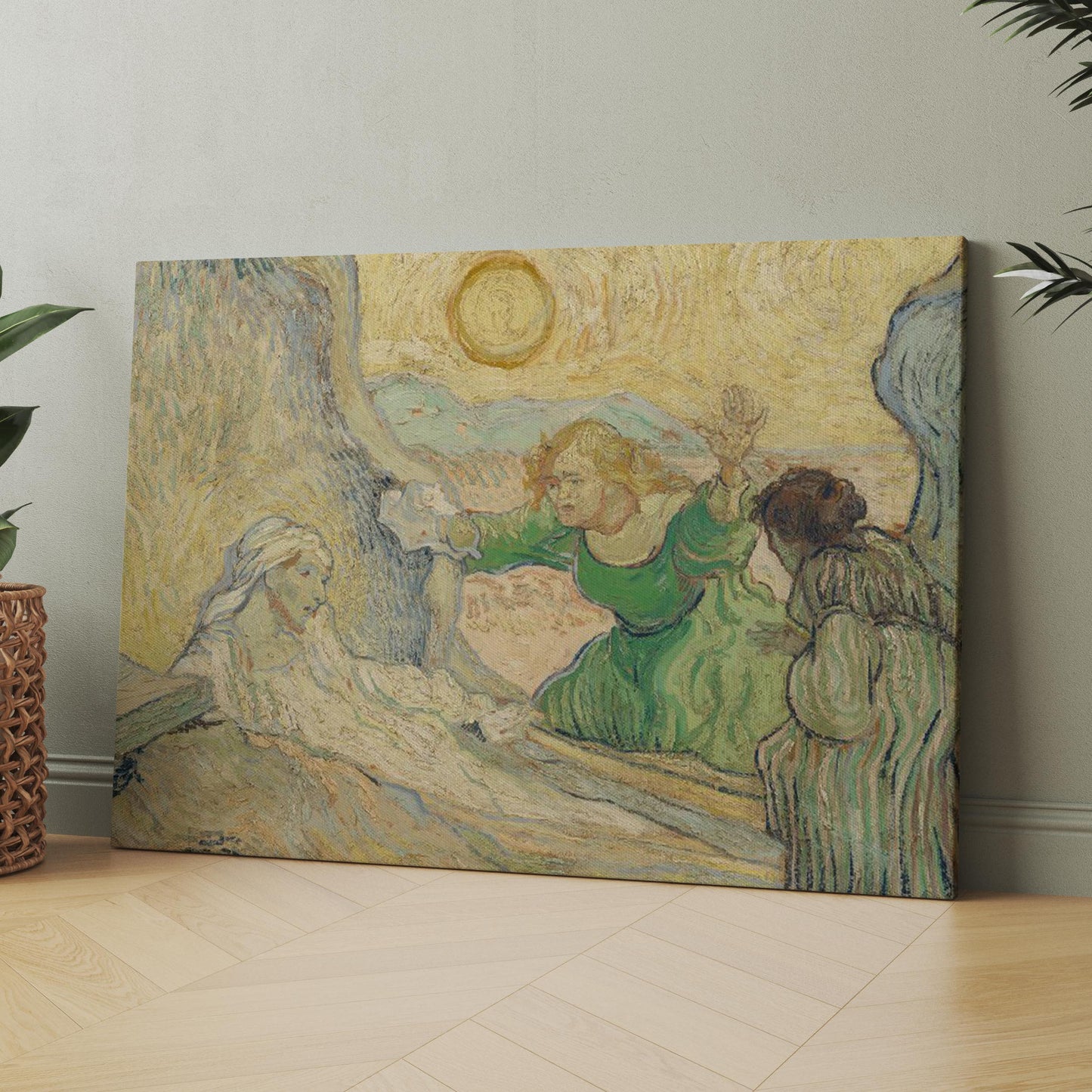 The Raising of Lazarus (1890) by Van Gogh
