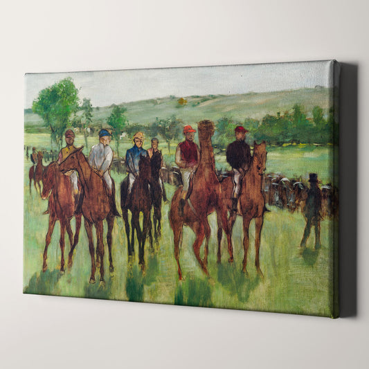 The Riders (1885) by Edgar Degas