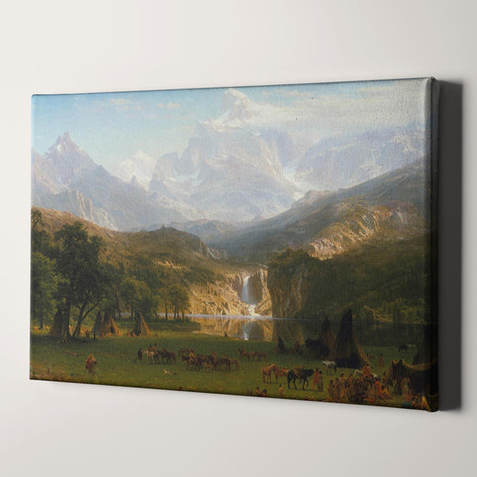 The Rocky Mountains, Lander's Peak (1863) by Albert Bierstadt