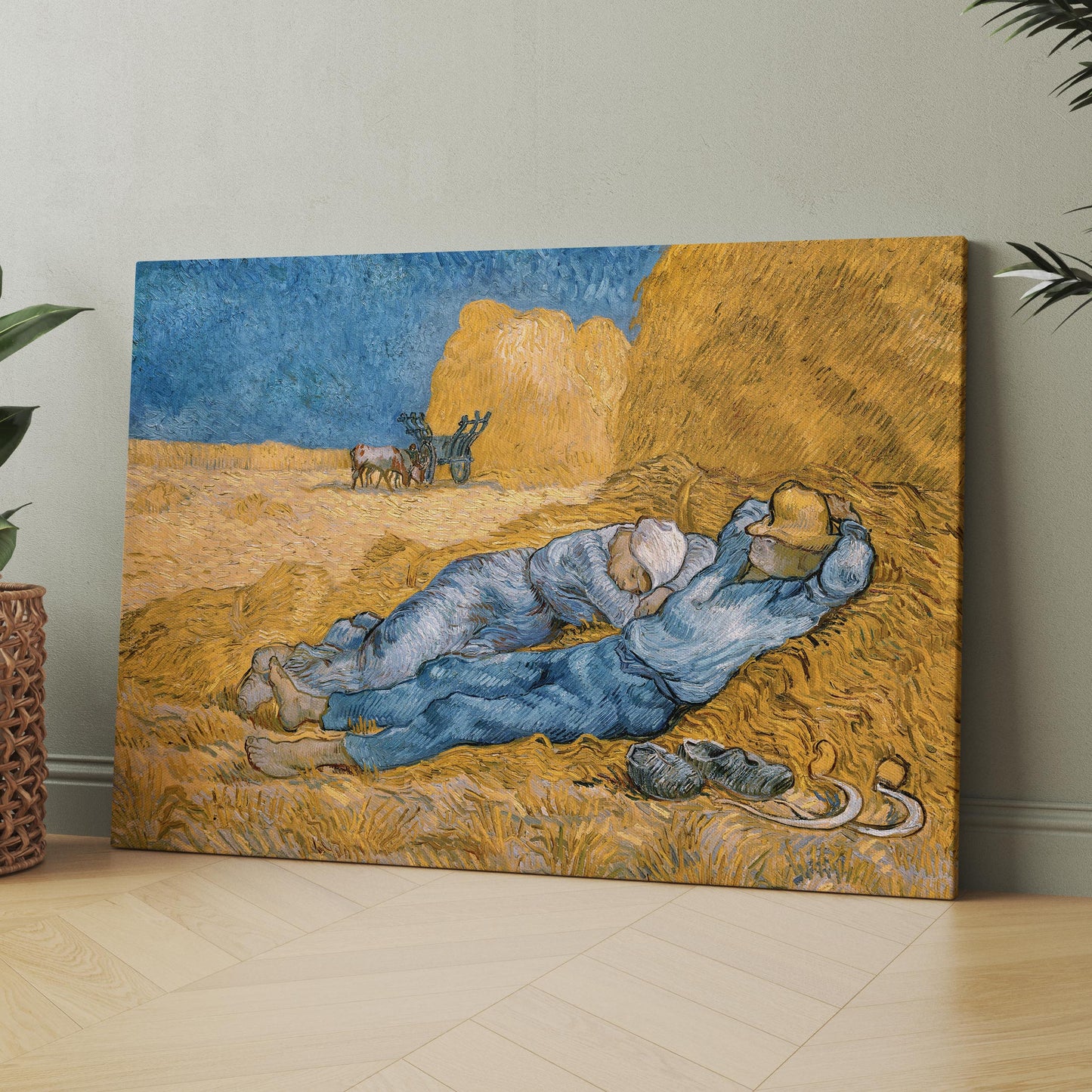 The Siesta (1890) by Van Gogh