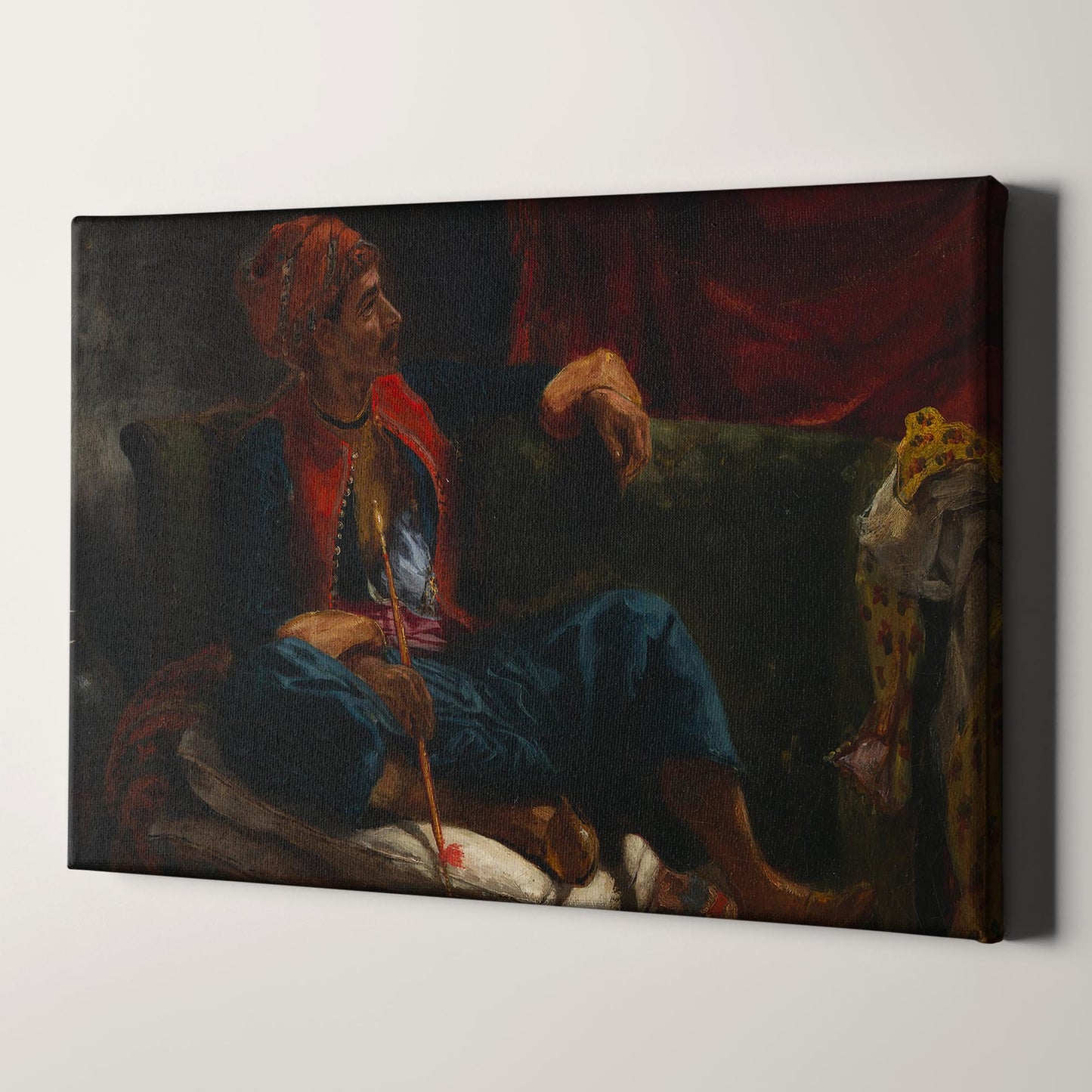 The Smoker by Eugène Delacroix