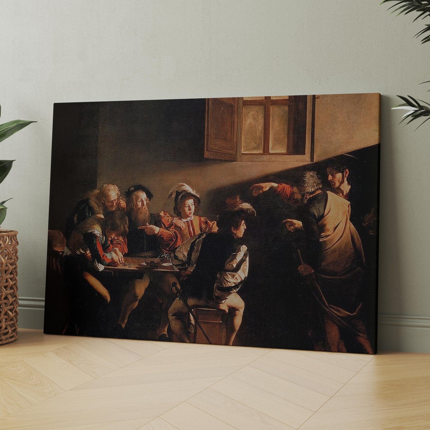 The Vocation of Saint Matthew by Caravaggio