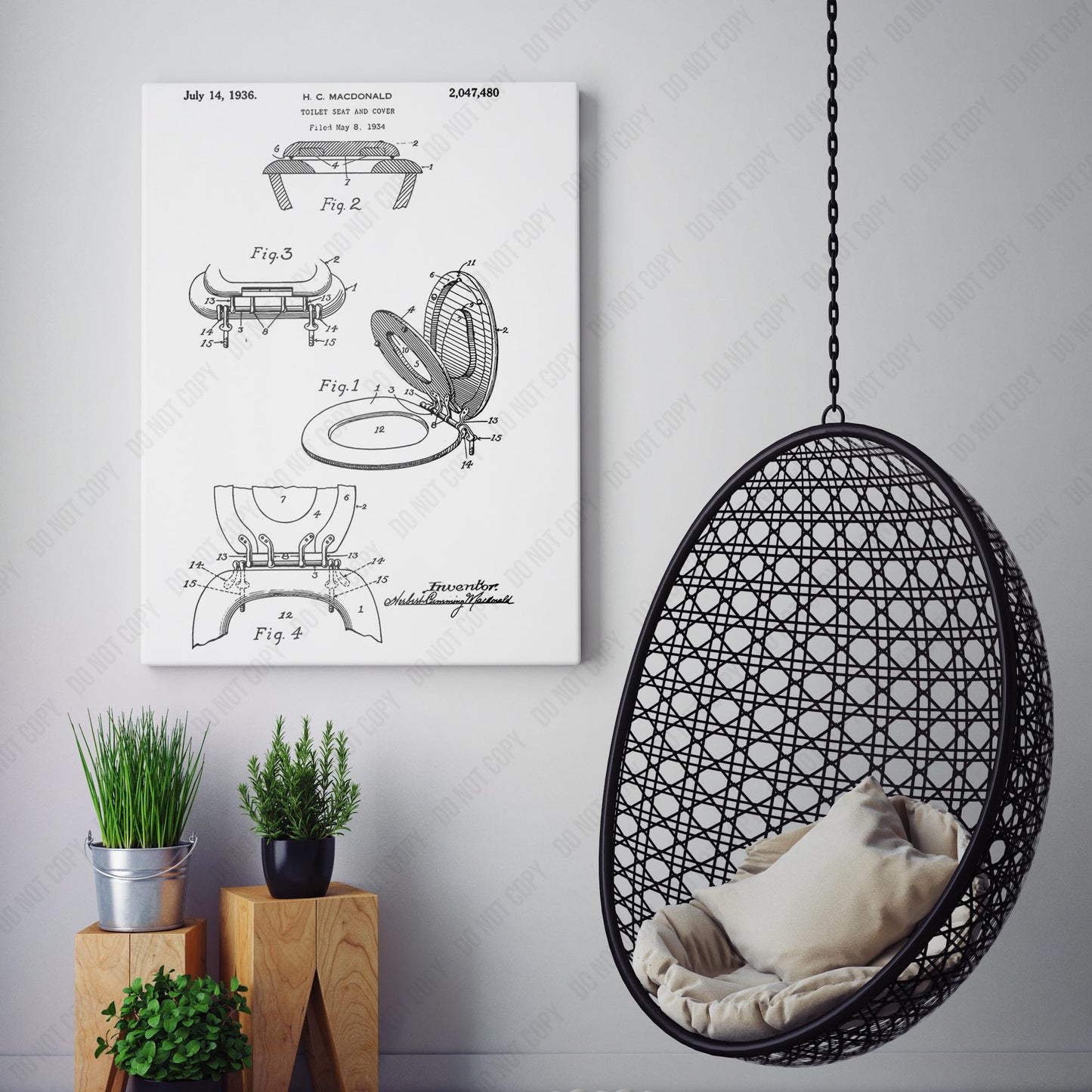 Toilet Seat Blueprint Patent