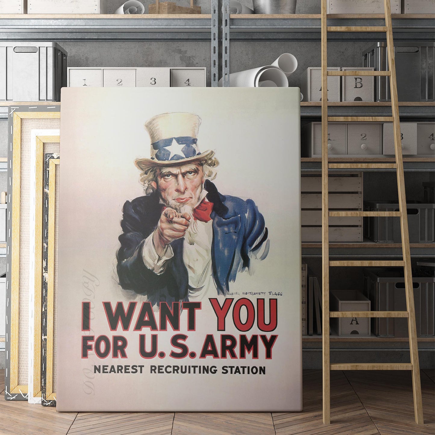 Uncle Sam - I Want You for US Army