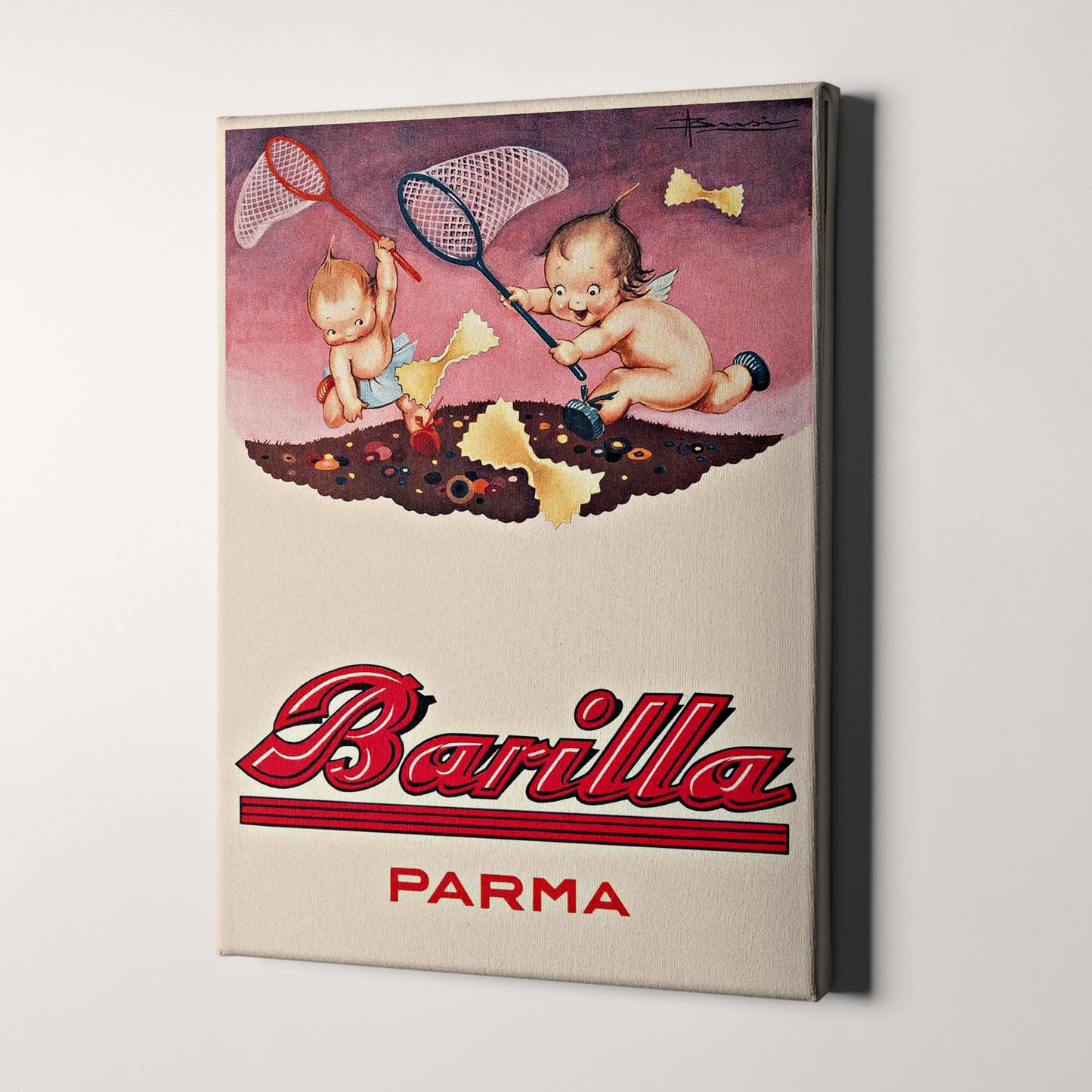 Barilla Parma Food & Drink Vintage Poster