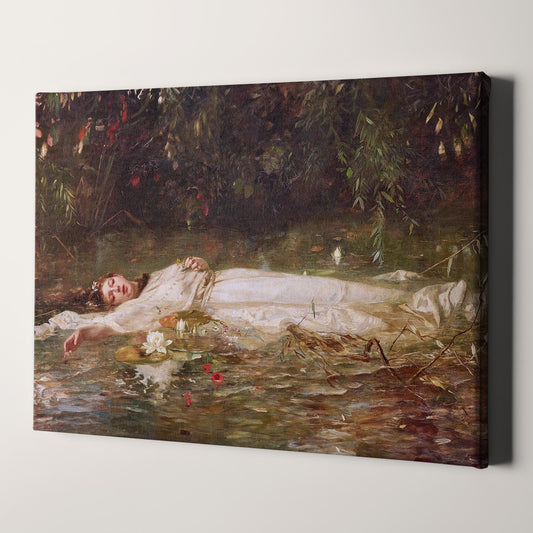 Ophelia by Friedrich Wilhelm Theodor Heyser