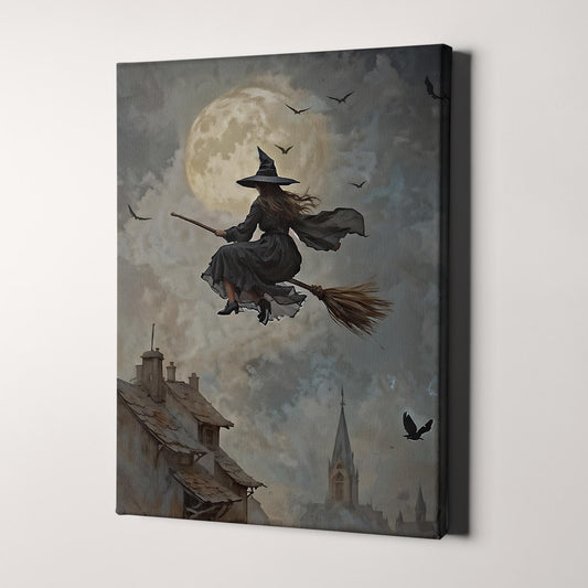 Witch on Broomstick