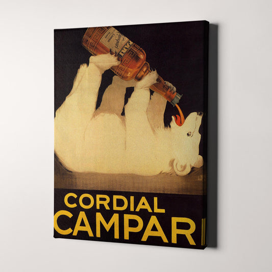 Cordial Campari Vintage Polar Bear