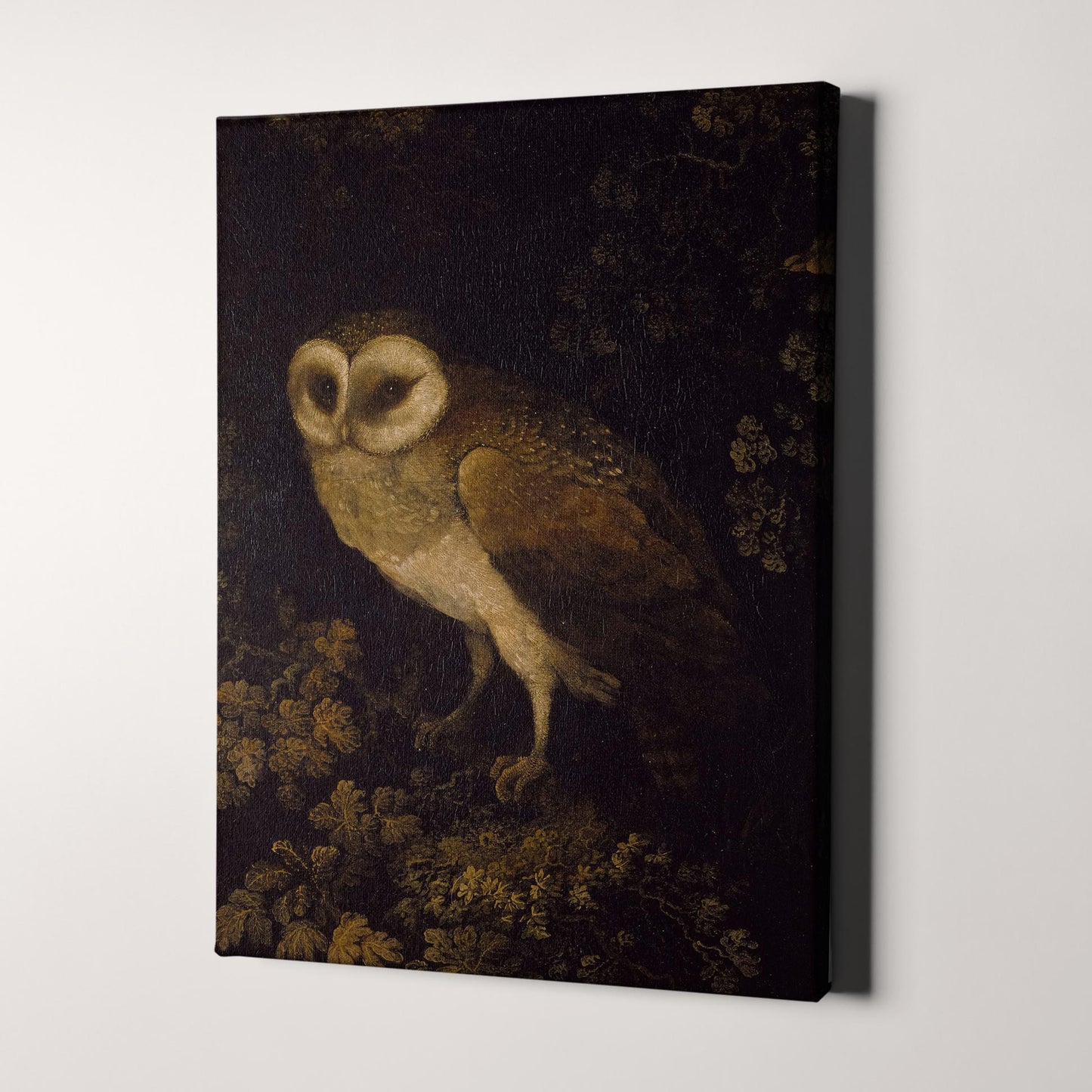 An Owl, Dark Academia by Moses Haughton