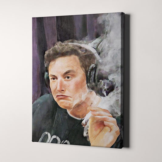 Elon Musk Smoking