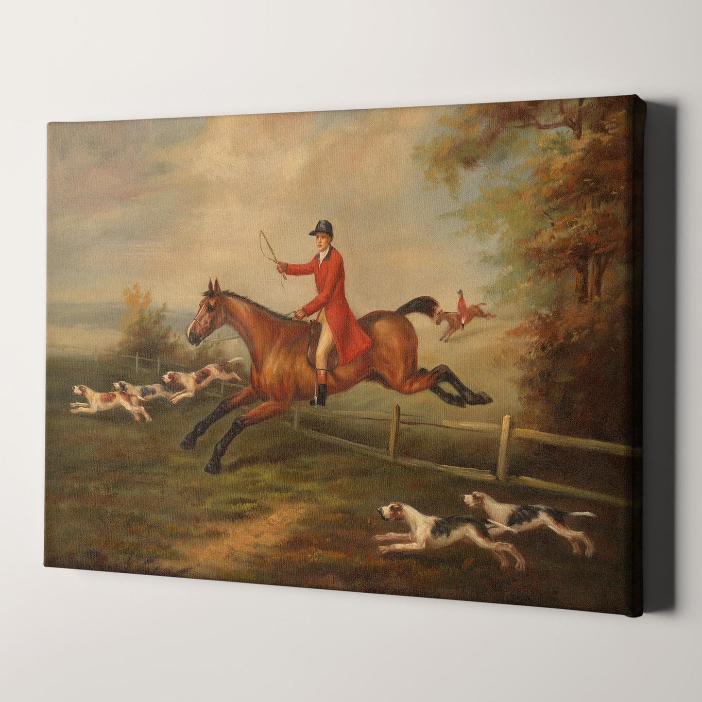 Fox Hunting Scene by John Nost Sartorius