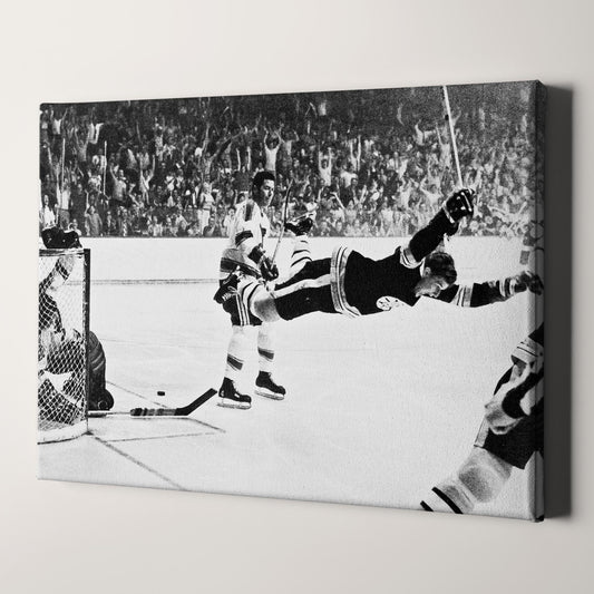 Bobby Orr Flying Goal