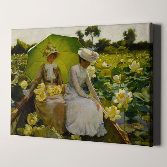 Lotus Lilies by Charles Courtney Curran