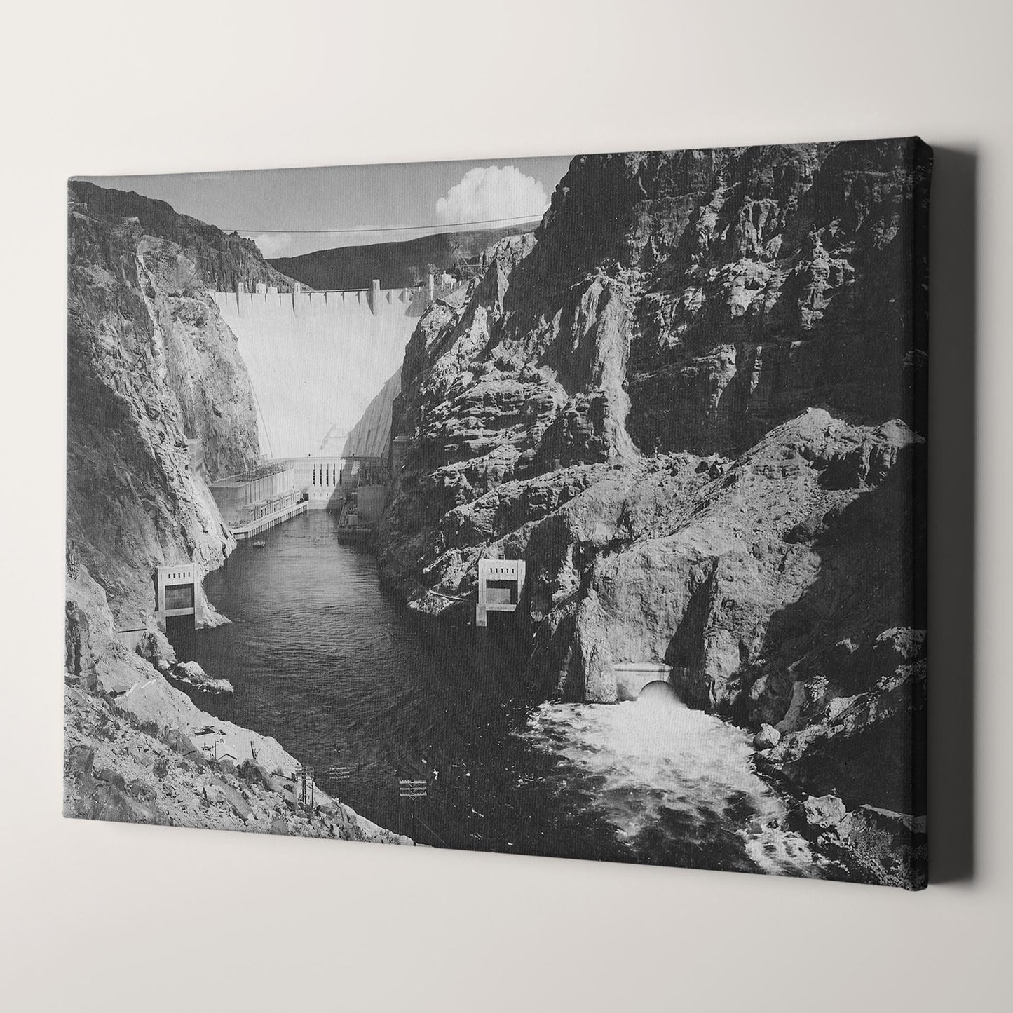 Photograph of the Boulder Dam Across the Colorado River 1941