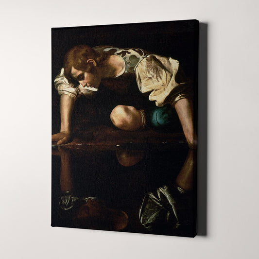 Narcissus by Caravaggio