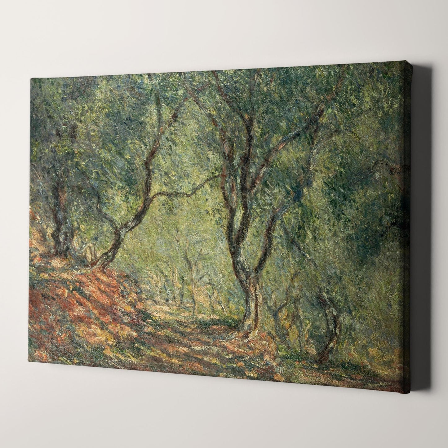 Olive Tree Wood in the Moreno Garden by Claude Monet