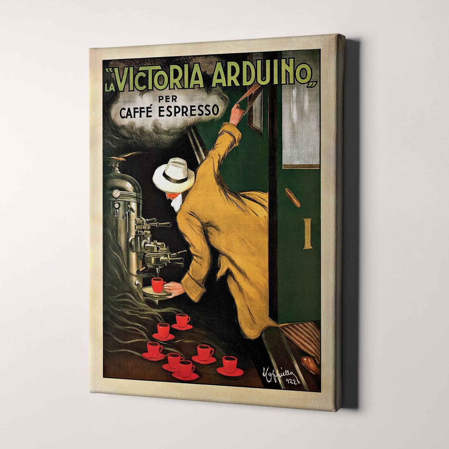 Victoria Arduino Vintage Cafe Poster