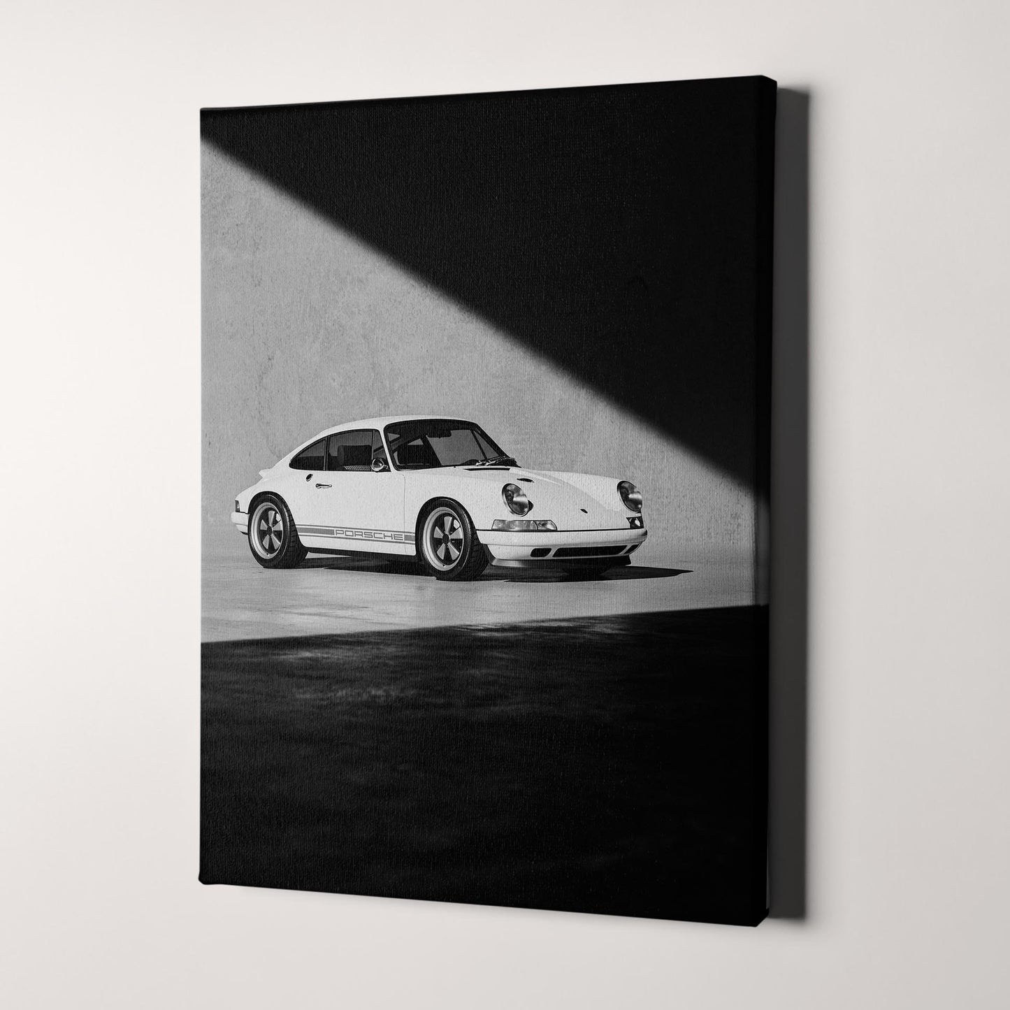 Porsche 911 Shadows Black & White