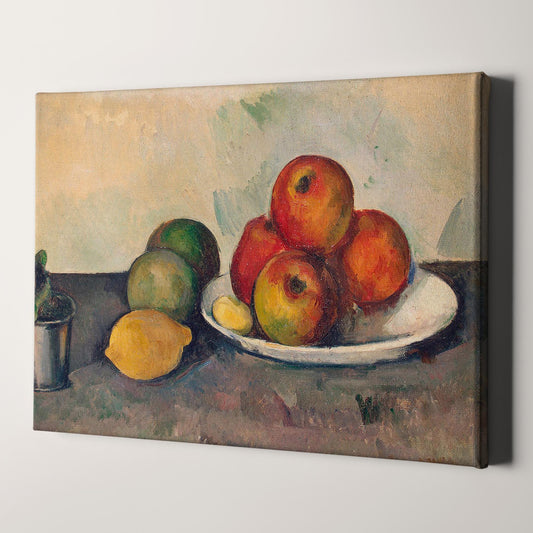 Still Life with Apples and Lemons by Paul Cezanne