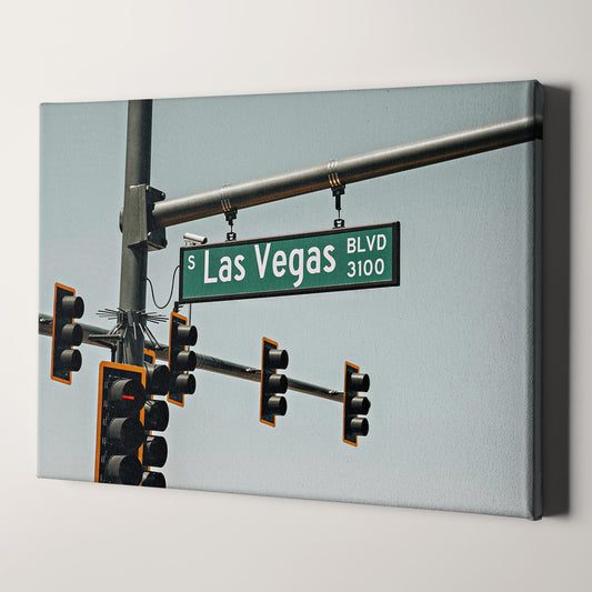 Las Vegas Blvd. Street Sign