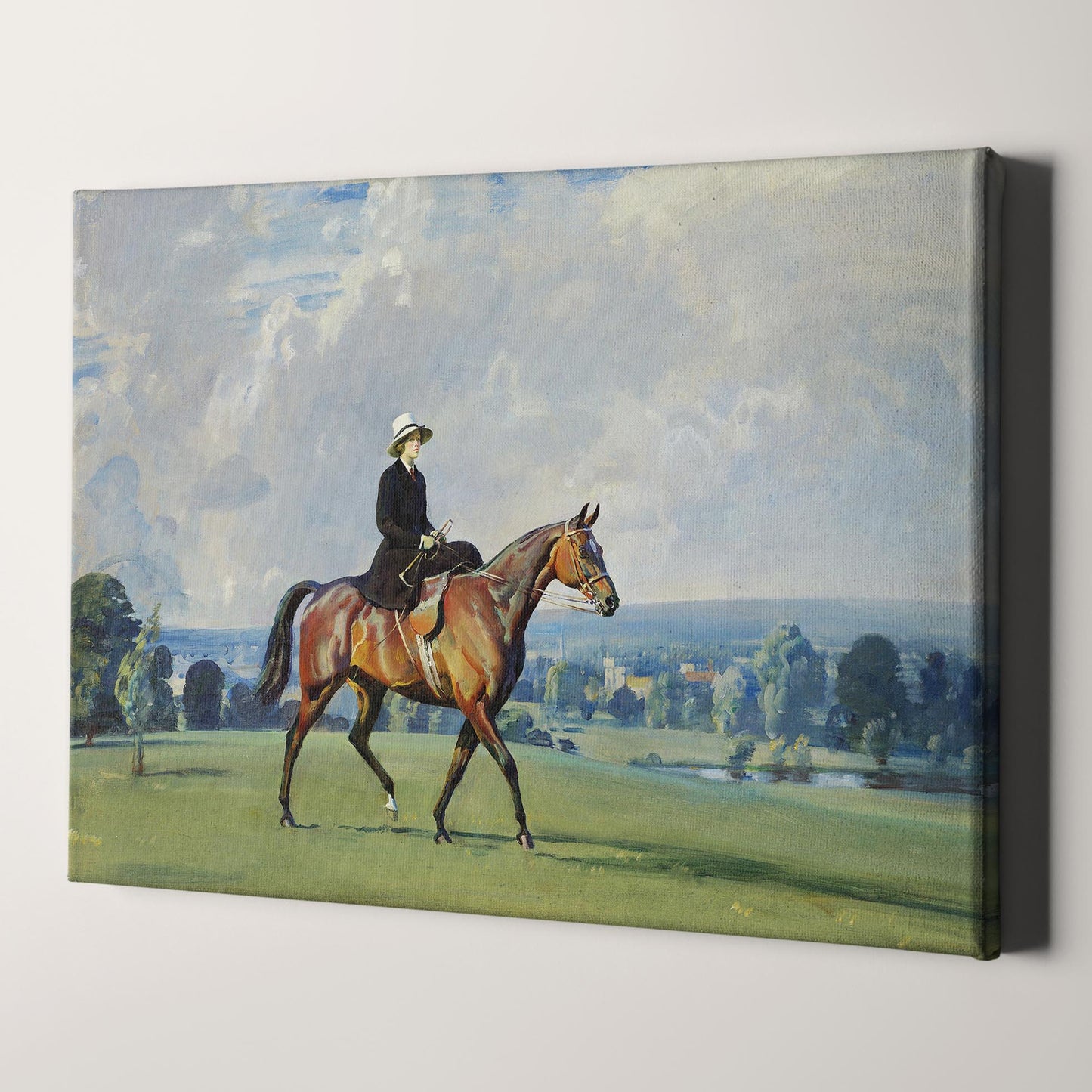 Lady Astor on Horseback by Sir Alfred James Munnings