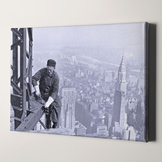 A Worker on the Empire State Building