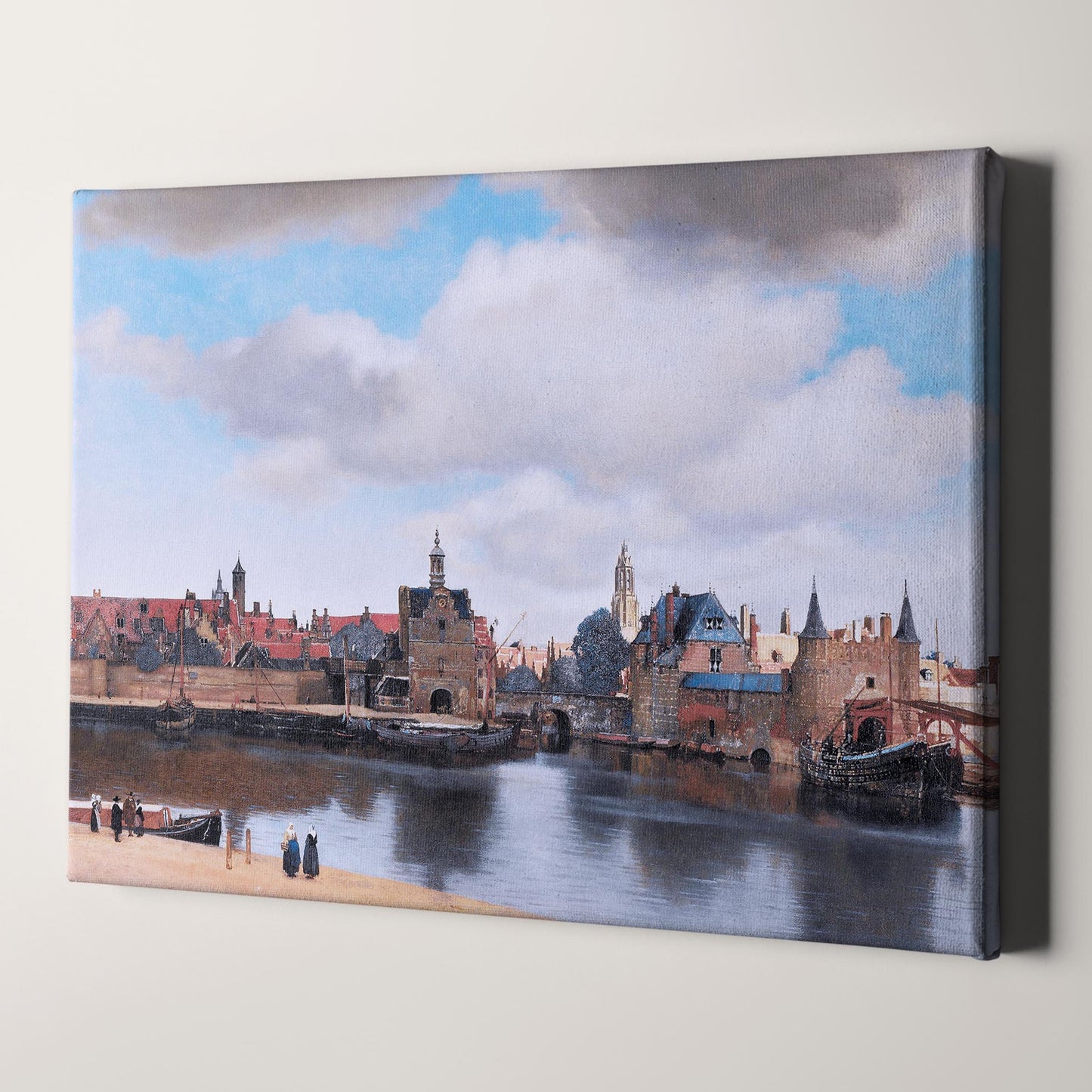 View of Delft by Johannes Vermeer