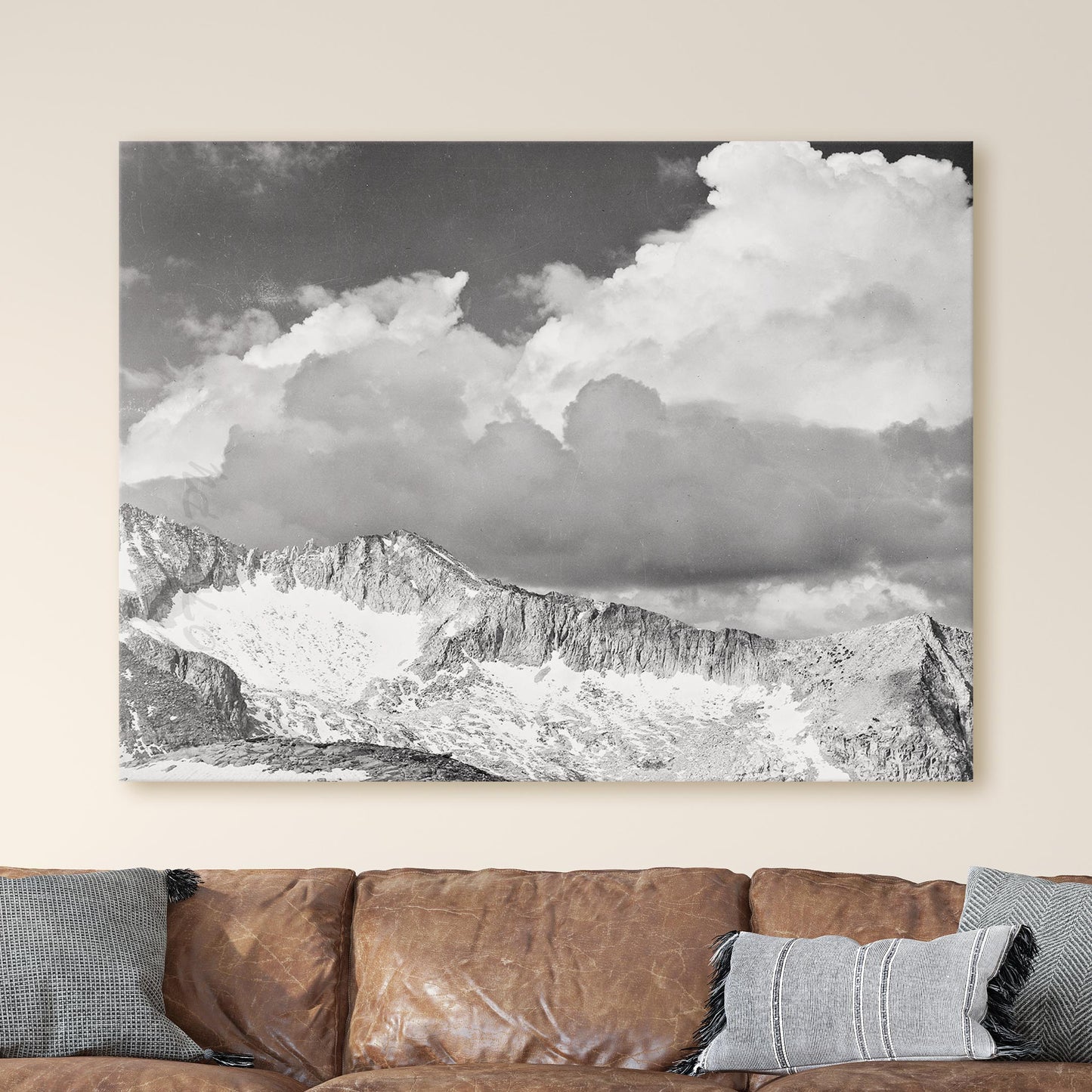 Clouds - White Pass Kings River Canyon by Ansel Adams