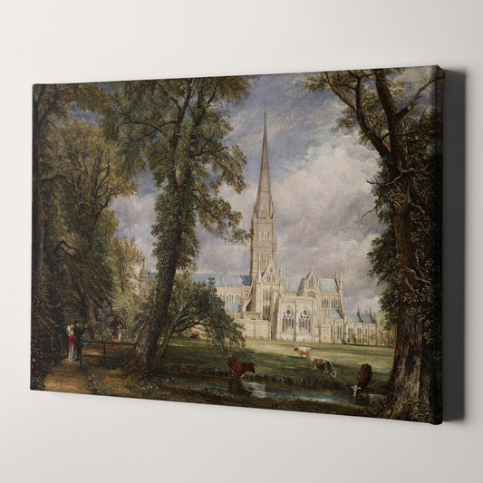 Salisbury Cathedral from the Bishop's Garden by John Constable