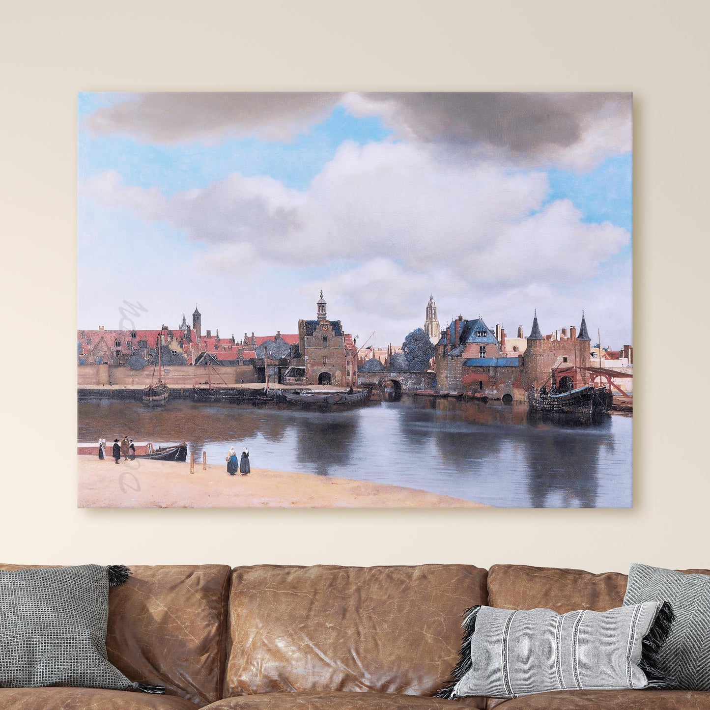 View of Delft by Johannes Vermeer