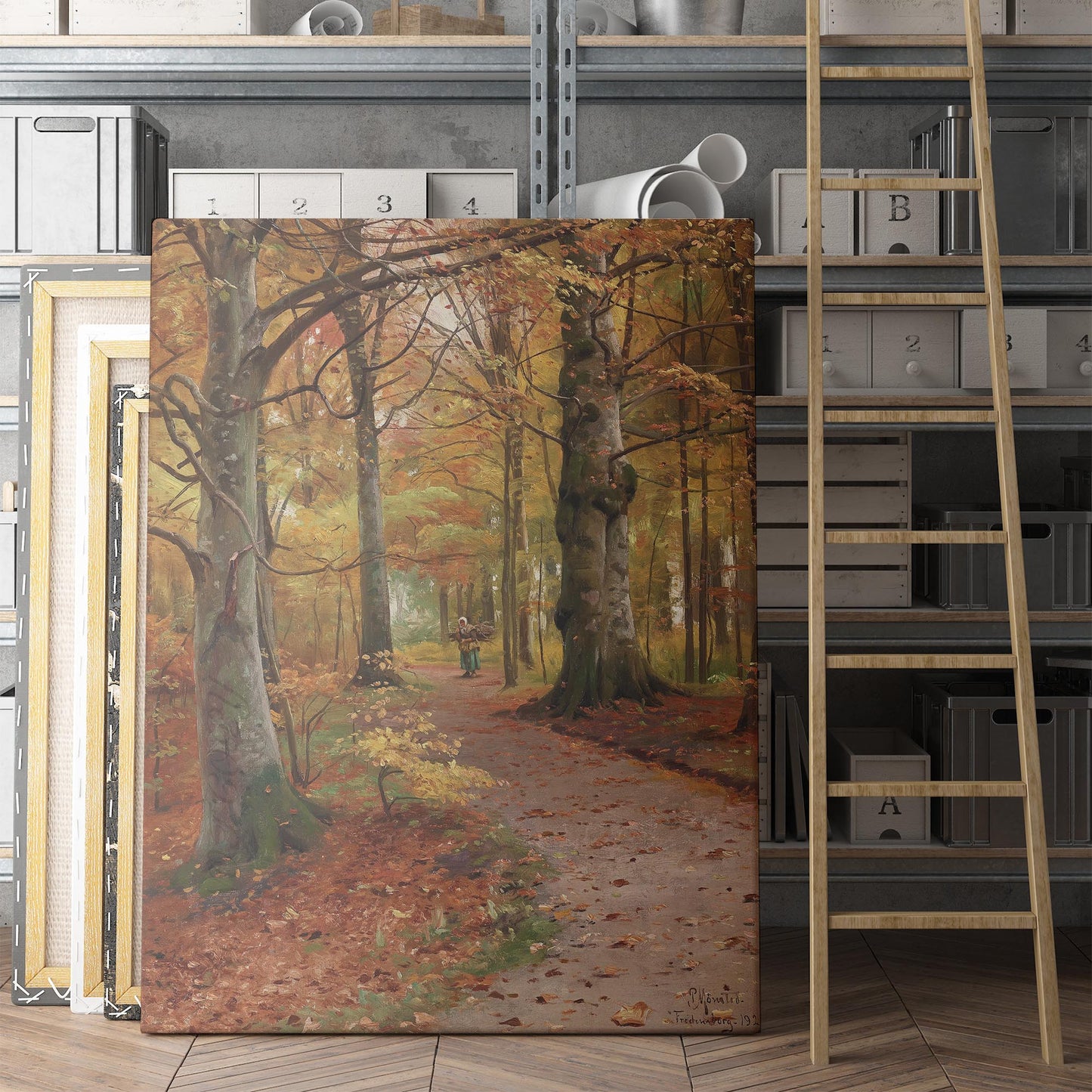 A Beech Forest in Autumn