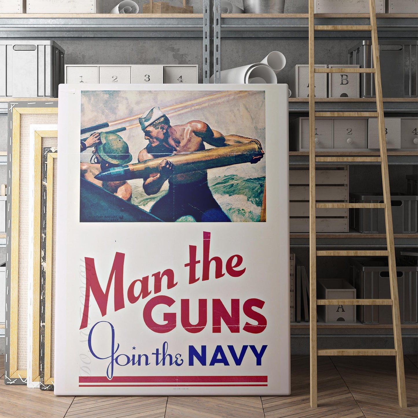 Man the Guns - Join the Navy