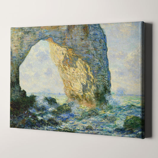 The Manneport Rock Arch by Claude Monet