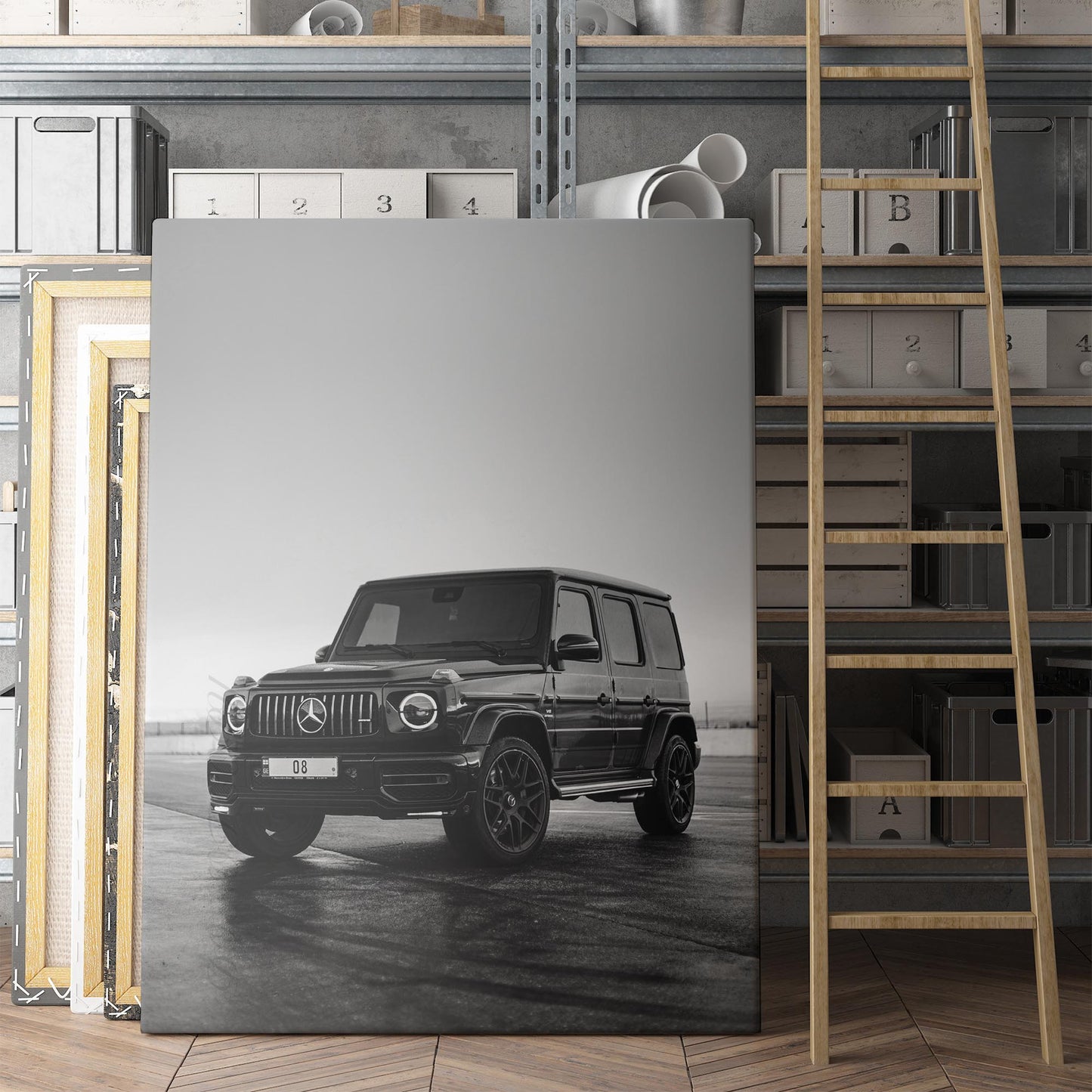 Mercedes Benz G Wagon in Black & White