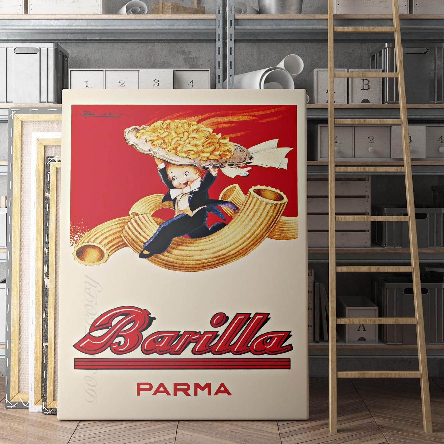 Barilla Parma Food & Drink Vintage Poster