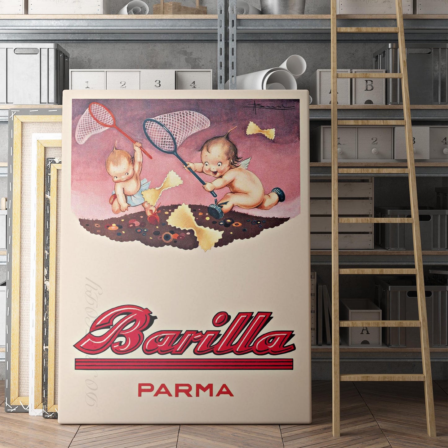 Barilla Parma Food & Drink Vintage Poster