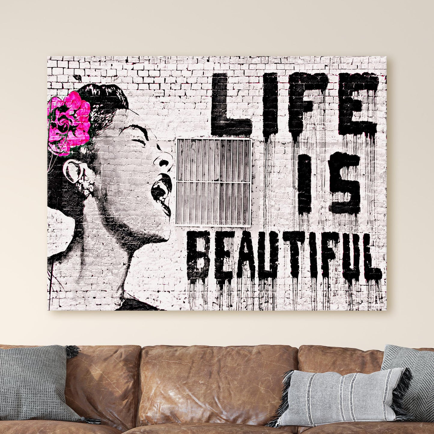 Life is Beautiful Banksy