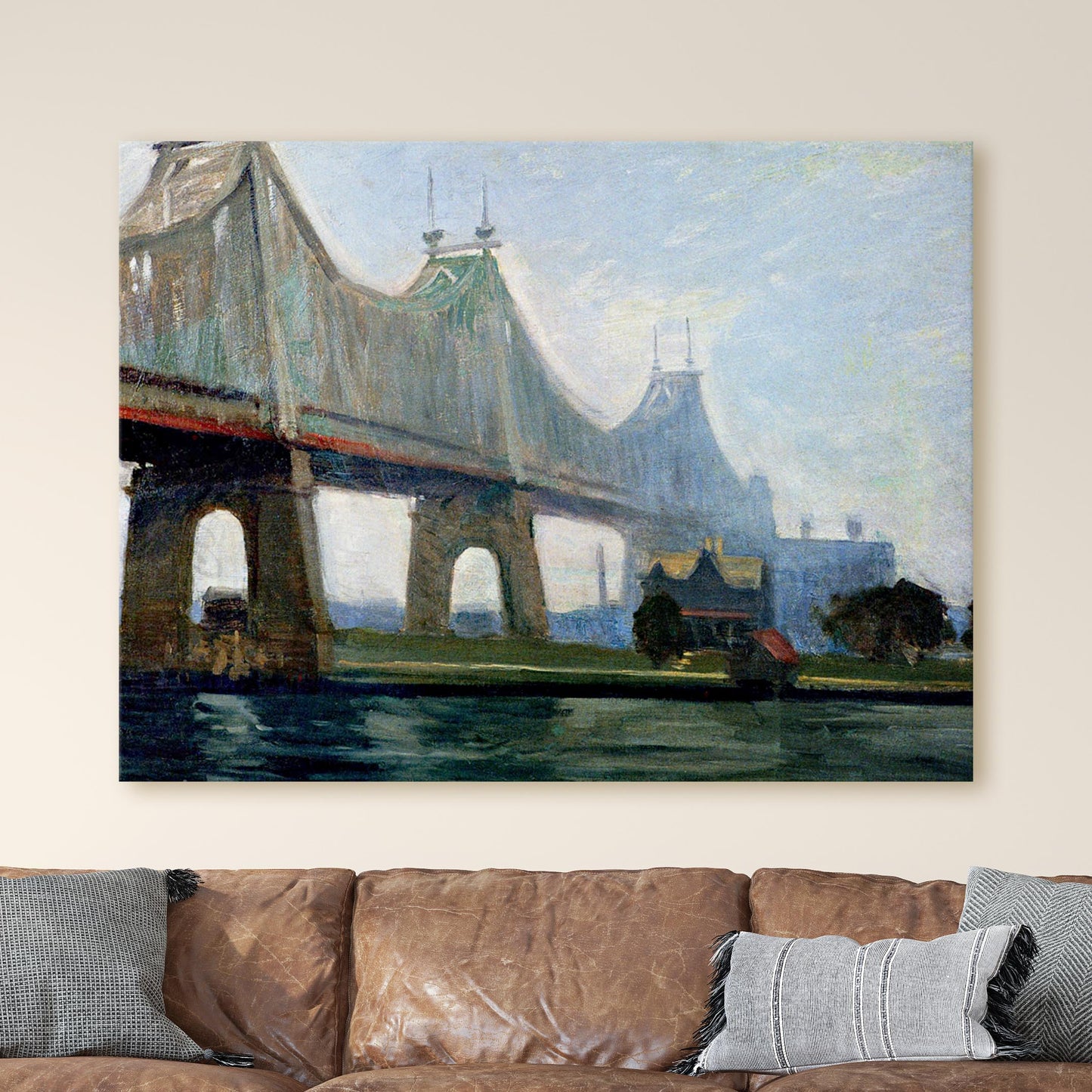 Queensborough Bridge by Edward Hopper