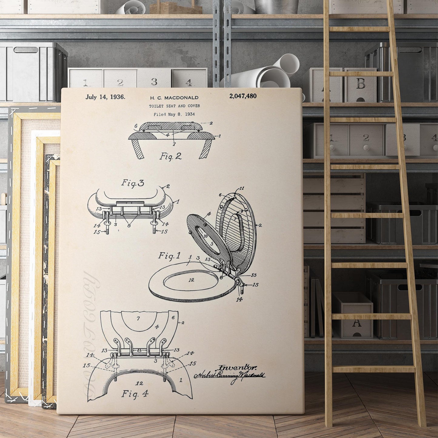 Toilet Seat Patent